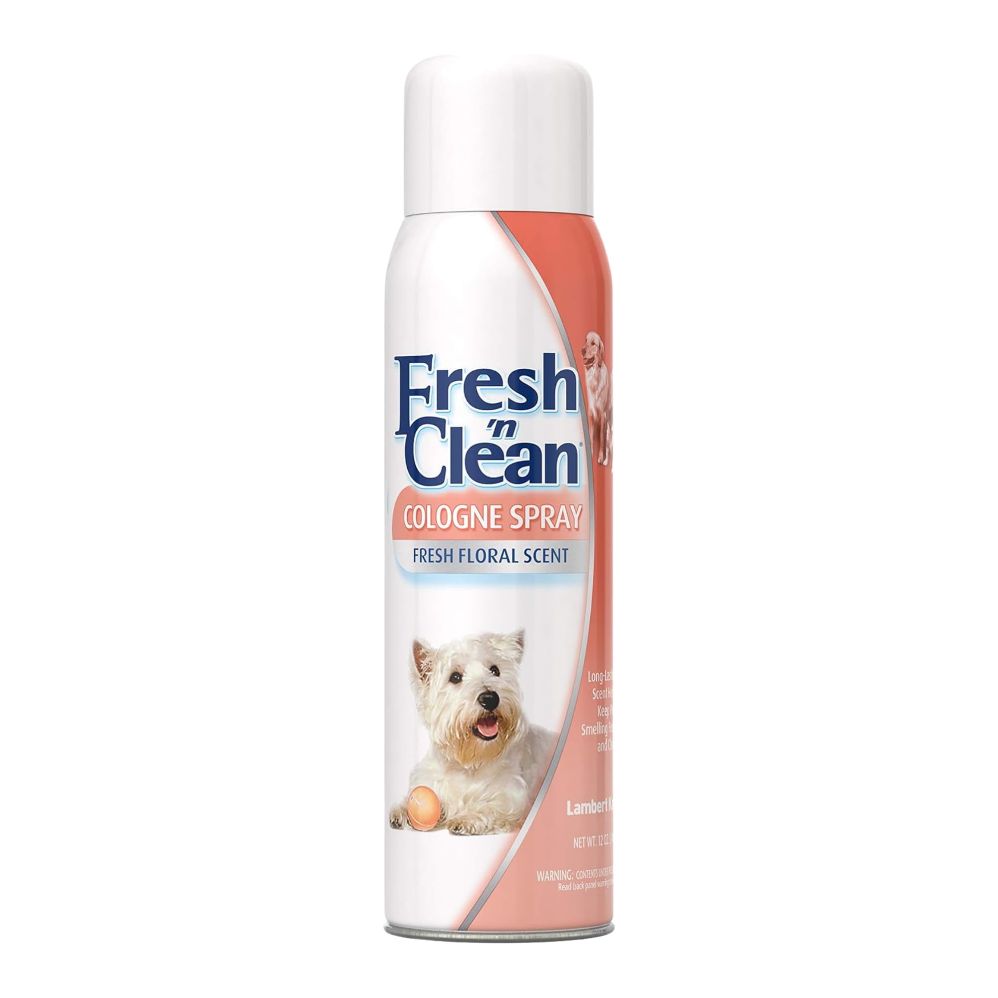 PetAg Fresh ’n Clean Cologne Spray - Floral Scent - 12 oz - Controls Odor & Keeps Dogs Smelling Fresh