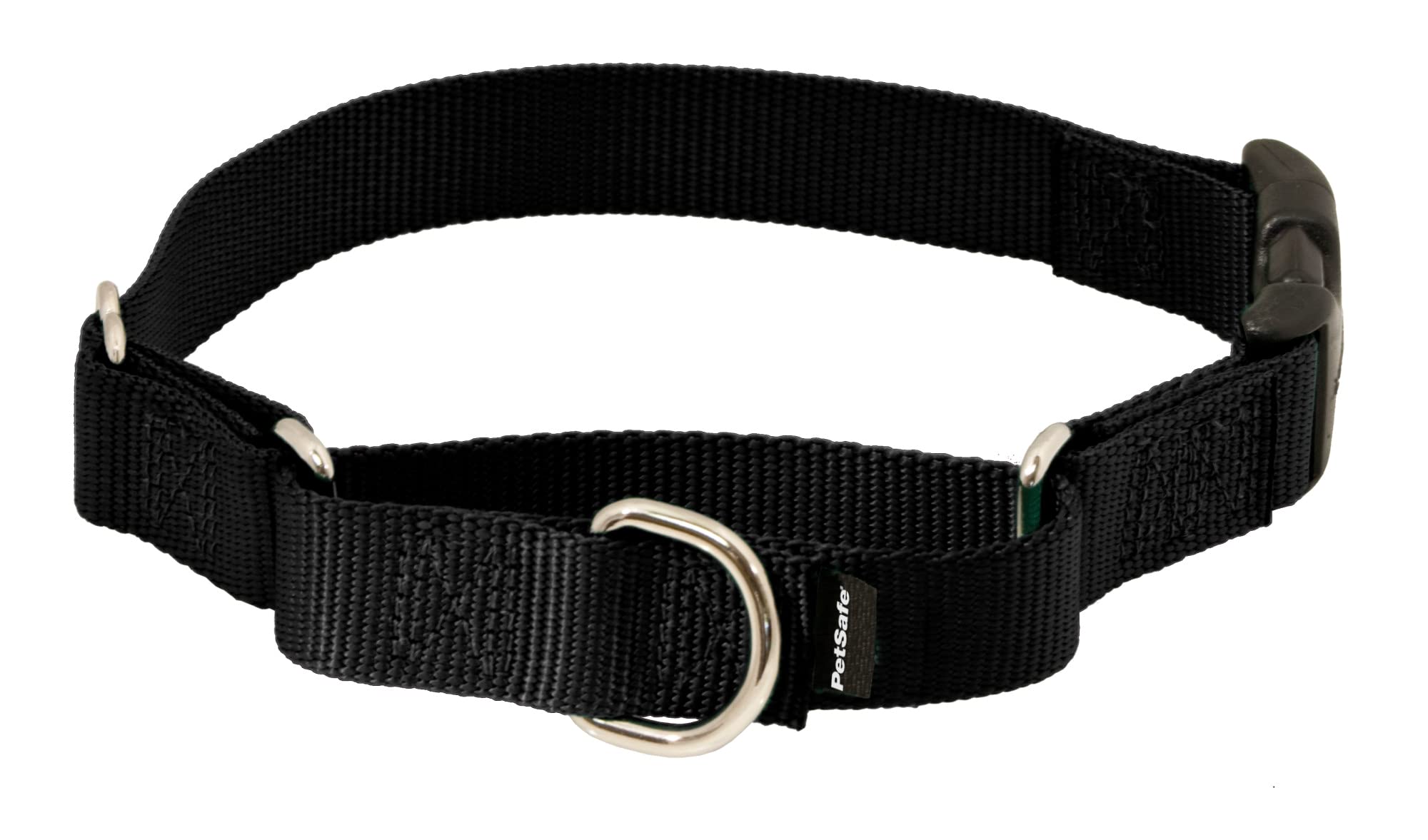 PetSafe Adjustable Martingale Collar - Improves Leash Manners - Escape Prevention - Gentle Behavior Training - Durable Nylon - Alternative to Choke Collar - Medium 3/4